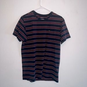 RVCA L Striped Tee
